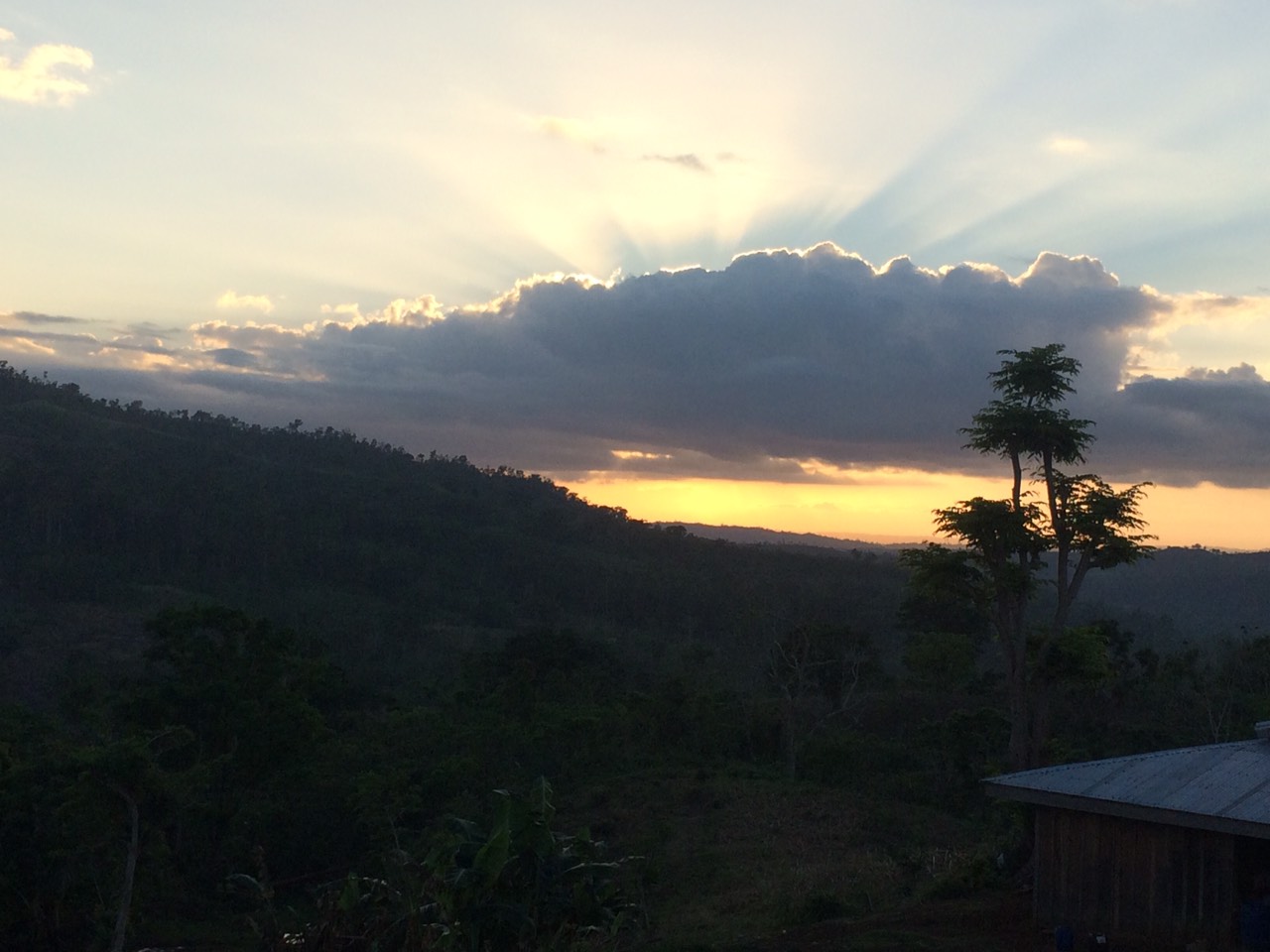 sunset in baggao cagayan